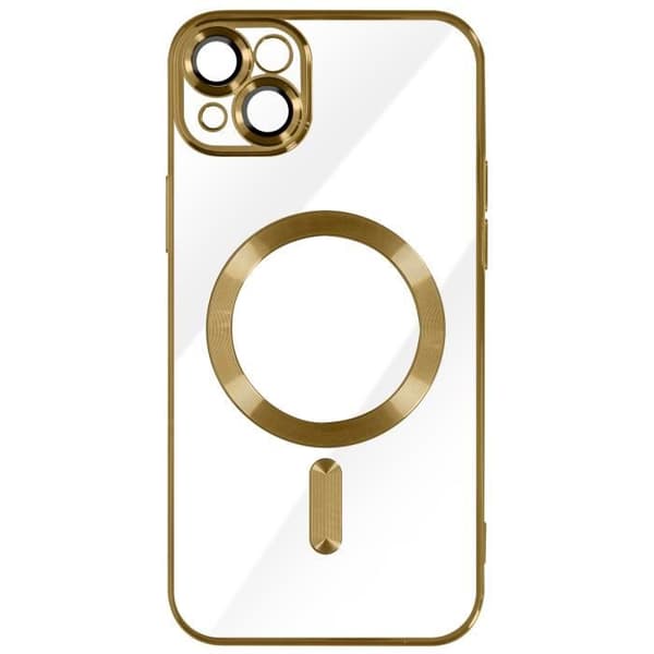 MagSafe iPhone 13 Silikon Guld Fodral Magsafe Fodral