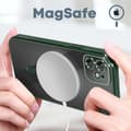 Miniatyrbild 3 av 4: MagSafe iPhone 12 Silikonfodral Grönt Magsafefodral