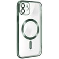 Miniatyrbild 2 av 4: MagSafe iPhone 12 Silikonfodral Grönt Magsafefodral