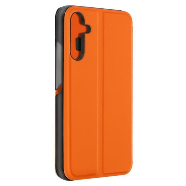Clear View Fodral Kompatibel med Samsung Galaxy A34 5G Orange Fodral
