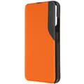 Miniatyrbild 1 av 4: Clear View Fodral Kompatibel med Samsung Galaxy A34 5G Orange Fodral