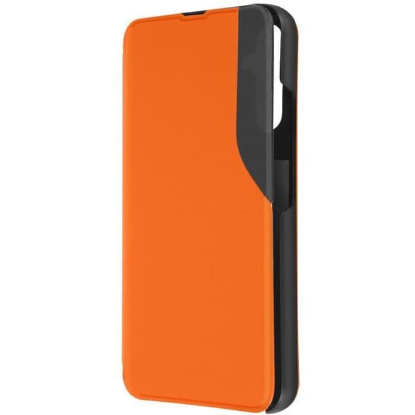 Clear View Fodral Kompatibel med Samsung Galaxy A34 5G Orange Fodral