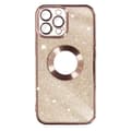 Miniatyrbild 1 av 4: iPhone 12 Pro Max rosa glitterfodral skal