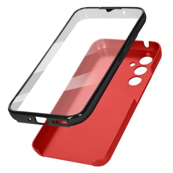 360° fodral kompatibelt med Samsung Galaxy A54 5G Red Fodral