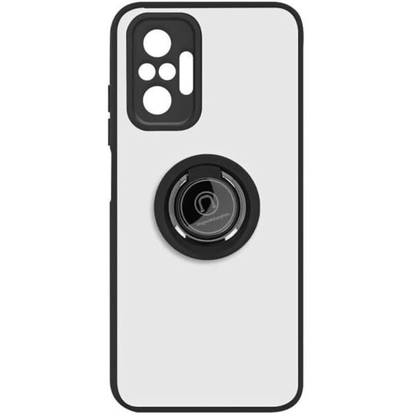 Skyddsfodral - Xiaomi - Redmi Note 10 Pro - Hållring - Videostöd - Svart