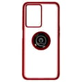 Miniatyrbild 1 av 4: AVIZAR Skyddsfodral för Oppo A77, A57 och A57s - Röd - Metallring - Videostöd