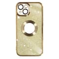 Miniatyrbild 1 av 4: Coque iPhone 13 Paillette Or AVIZAR - Protekam Spark - Kromad kontur - Fin och lätt - Gel-silikon - Gul