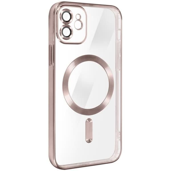 MagSafe iPhone 12 Chrome Fodral Rose Gold Magsafe Fodral