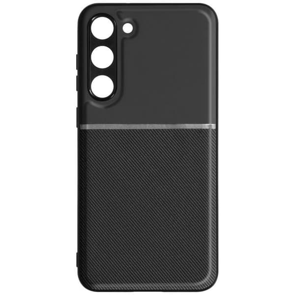 Fodral kompatibelt med Samsung S23 Plus Anti-fingerprint Black Fodral
