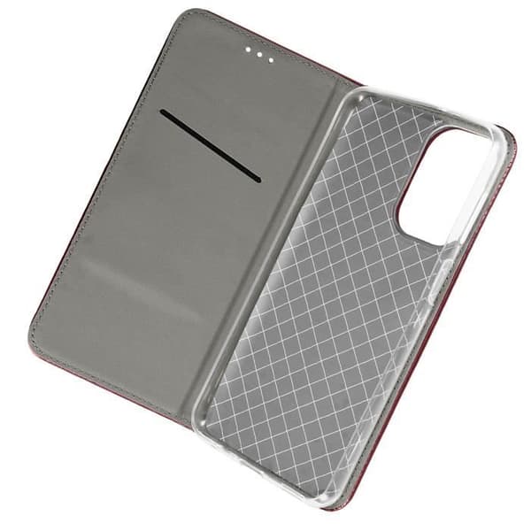 Foliofodral som är kompatibelt med Samsung Galaxy A23 5G Burgundy-fodral