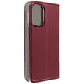 Miniatyrbild 1 av 4: Foliofodral som är kompatibelt med Samsung Galaxy A23 5G Burgundy-fodral