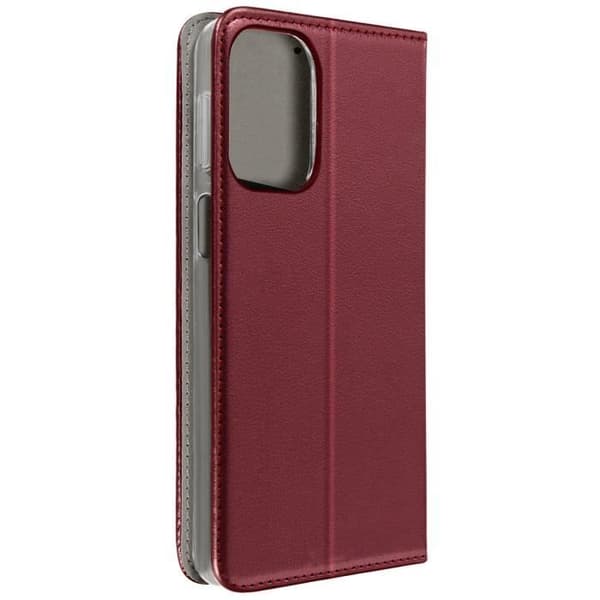 Foliofodral som är kompatibelt med Samsung Galaxy A23 5G Burgundy-fodral