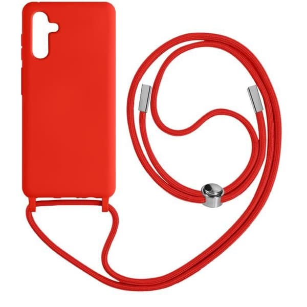 Cord Cover kompatibel med Samsung Galaxy A54 5G Red Cord Cover