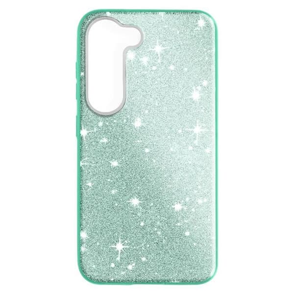 Glitterfodral till Samsung Galaxy S23 Plus Halvstyvt Sparkfodral grönt
