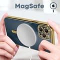 Miniatyrbild 3 av 4: MagSafe iPhone 12 Pro Silikon Guld Fodral Magsafe Fodral