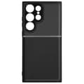 Miniatyrbild 1 av 4: Fodral kompatibelt med Samsung S23 Ultra Anti-fingerprint Black Fodral