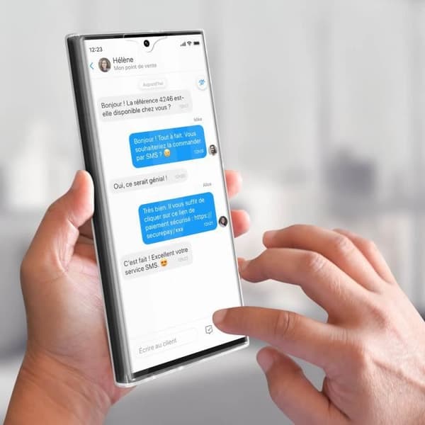360° fodral kompatibelt med Samsung S23 Ultra Transparent fodral