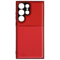Miniatyrbild 1 av 4: Fodral kompatibelt med Samsung S23 Ultra Anti-fingerprint Red Fodral