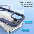 Miniatyrbild 10 av 11: DUX DUCIS iPhone 15 Pro Max Fodral Skin X Pro Series MagSafe Blå