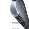 Pikkukuva 6 / 10: Baseus iPhone 15 Pro Kuori Smart Ring Series MagSafe Musta