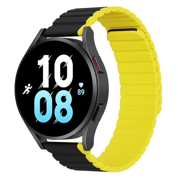 DUX DUCIS Samsung Galaxy Watch 20mm Ranneke LD Series Keltainen
