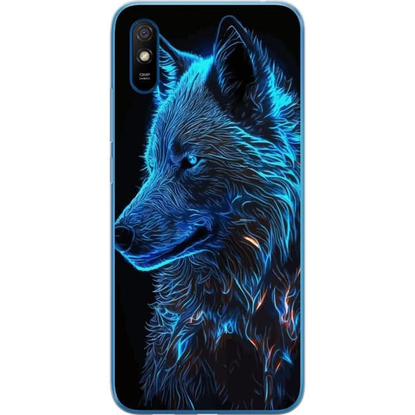 Xiaomi Redmi 9AT Genomskinligt Skal Varg