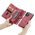 Miniatyrbillede 4 af 7: CaseMe mobilcover 008 8-kort Apple iPhone 15 Pro - Rød