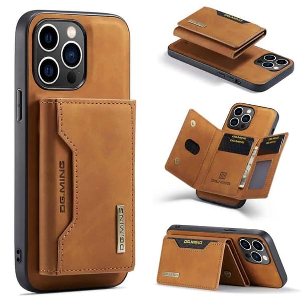DG-Ming M2 deksel Apple iPhone 15 Pro - Brun