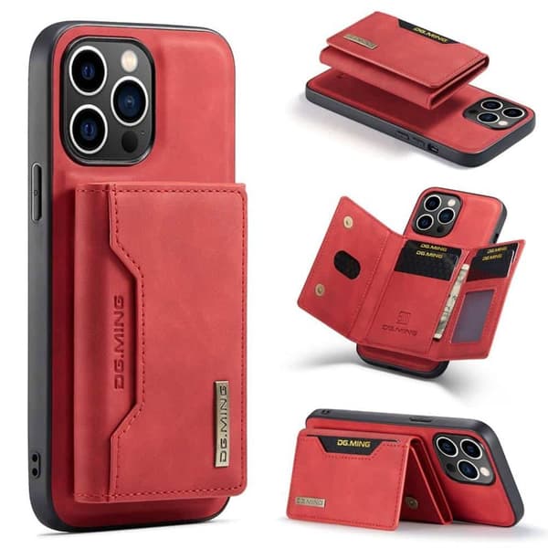 DG-Ming M2 kuori Apple iPhone 15 Pro Max - Punainen