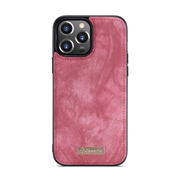 CaseMe mobilfodral 008 8-kort Apple iPhone 15 Pro Max - Röd