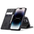 Pikkukuva 1 / 2: CaseMe Smart Magnet FlipCase Apple iPhone 15 Pro Max - Musta