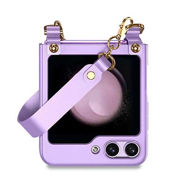 Cover med håndledsrem Samsung Galaxy Z Flip 5 - Lilla