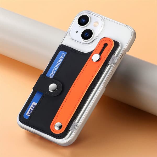 INF Mobildeksel med kortholder og stativ iPhone 14