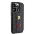 Miniatyrbillede 4 af 8: Ferrari iPhone 15 Pro Cover Grip Stand Function Sort