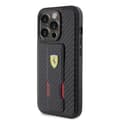 Miniatyrbillede 2 af 8: Ferrari iPhone 15 Pro Cover Grip Stand Function Sort