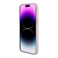 Pikkukuva 5 / 8: Guess iPhone 15 Pro Kuori Liquid Silicone Metal Logo Vaaleanpunainen