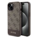 Pikkukuva 1 / 8: Guess iPhone 15 Kuori Bottom Stripe MagSafe Ruskea