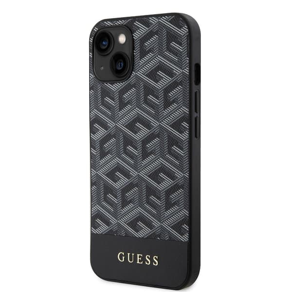 Guess iPhone 15 Kuori G Cube MagSafe Musta
