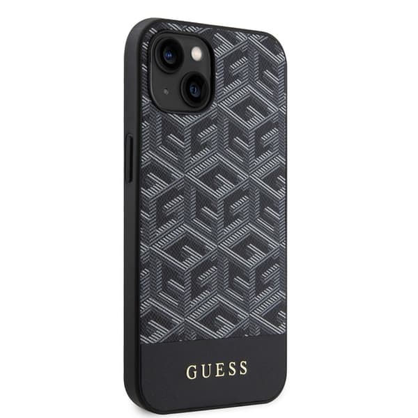 Guess iPhone 15 Kuori G Cube MagSafe Musta