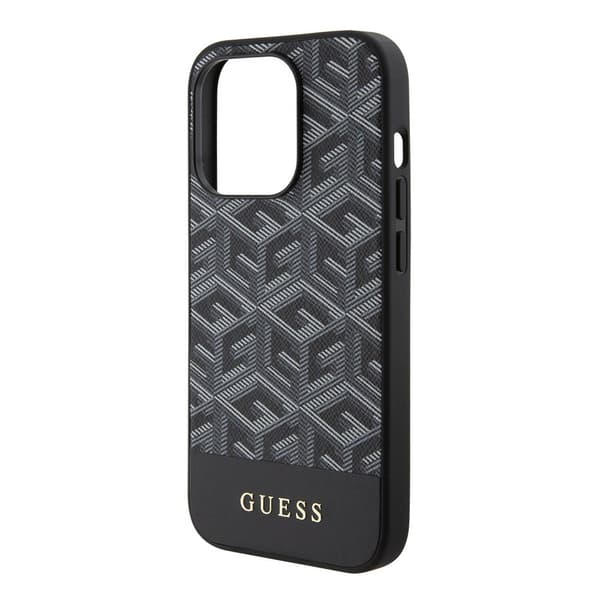 Guess iPhone 15 Pro Skal G Cube MagSafe Svart