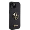 Miniatyrbild 4 av 8: Guess iPhone 15 Skal Fixed Glitter Svart
