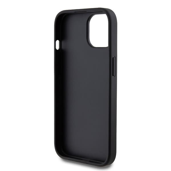 Guess iPhone 15 Skal Fixed Glitter Svart