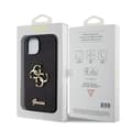 Miniatyrbild 8 av 8: Guess iPhone 15 Skal Fixed Glitter Svart