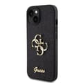 Miniatyrbild 2 av 8: Guess iPhone 15 Skal Fixed Glitter Svart
