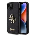 Miniatyrbild 1 av 8: Guess iPhone 15 Skal Fixed Glitter Svart