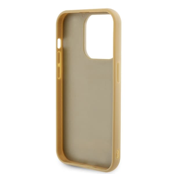 Guess iPhone 15 Pro Skal Square Mirror Guld