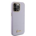 Miniatyrbild 4 av 8: Guess iPhone 15 Pro Max Skal Full Glitter Wrapped Lilac