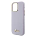 Miniatyrbild 6 av 8: Guess iPhone 15 Pro Max Skal Full Glitter Wrapped Lilac