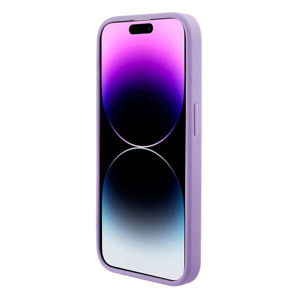 Guess iPhone 15 Pro Max Kuori Saffiano MagSafe Violetti