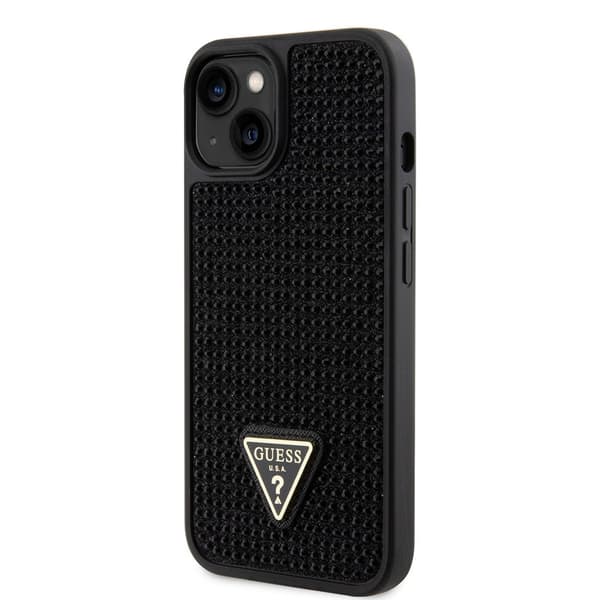 Guess iPhone 15 Skal Rhinestone Svart